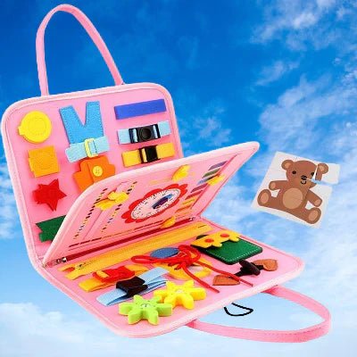 MontessoriBoard interactif | Tableau d'Activité Montessori Sirène Jeu éducatif sensoriel | Tableau d'Activité Montessori Sirène Tableau d'activité motricité | Tableau d'Activité Montessori Sirène