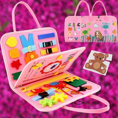 MontessoriBoard interactif | Tableau d'Activité Montessori Sirène Jeu éducatif sensoriel | Tableau d'Activité Montessori Sirène Tableau d'activité motricité | Tableau d'Activité Montessori Sirène