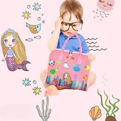 MontessoriBoard interactif | Tableau d'Activité Montessori Sirène Jeu éducatif sensoriel | Tableau d'Activité Montessori Sirène Tableau d'activité motricité | Tableau d'Activité Montessori Sirène