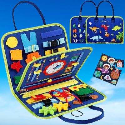 Tableau d'Activité Montessori - MontessoriBoard™ - Dinosaure - Ambassade Mères&Enfants