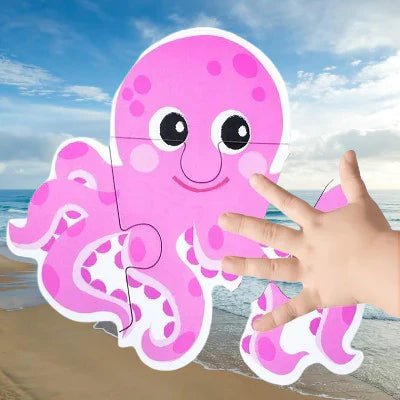 Puzzle éducatif coloré | Puzzle Montessori BabyPuzzle Océan Jeu d’éveil pour bébé | Puzzle Montessori BabyPuzzle Océan Puzzle interactif océan | Puzzle Montessori BabyPuzzle Océan