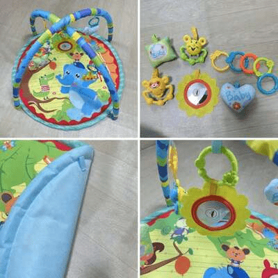 Tapis d'Éveil - BabyGymPlayMat™ - Éléphant - Ambassade Mères&Enfants