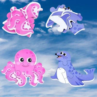 Puzzle éducatif coloré | Puzzle Montessori BabyPuzzle Océan Jeu d’éveil pour bébé | Puzzle Montessori BabyPuzzle Océan Puzzle interactif océan | Puzzle Montessori BabyPuzzle Océan